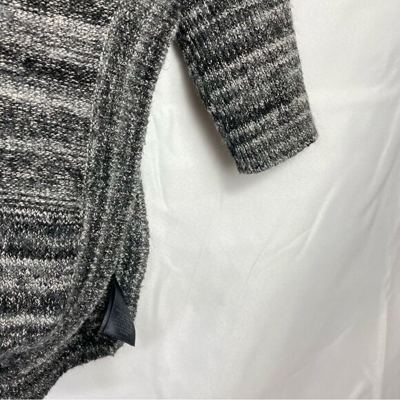 Anthropologie Field Flower Space Dye Gray Cowl Neck Tunic Sweater - Picture 11 of 16